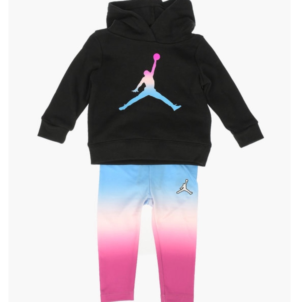 NWT Jordan Baby Hoodie and Leggings Set
